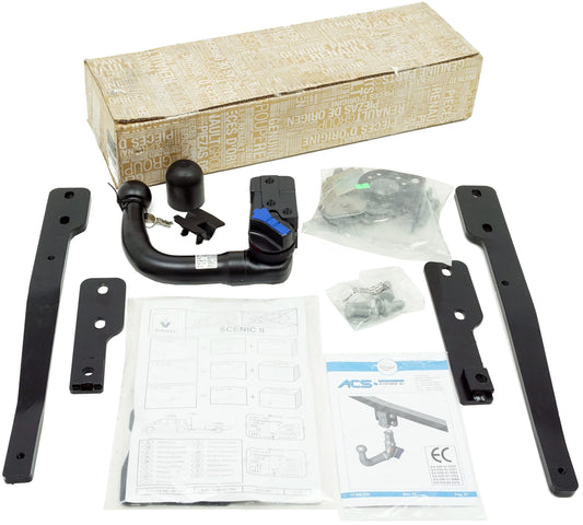 Pièce d'origine Kit de montage d'attelage pour Renault Scenic II 7711427737