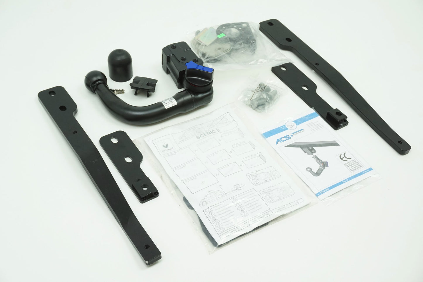 Pièce d'origine Kit de montage d'attelage pour Renault Scenic II 7711427737