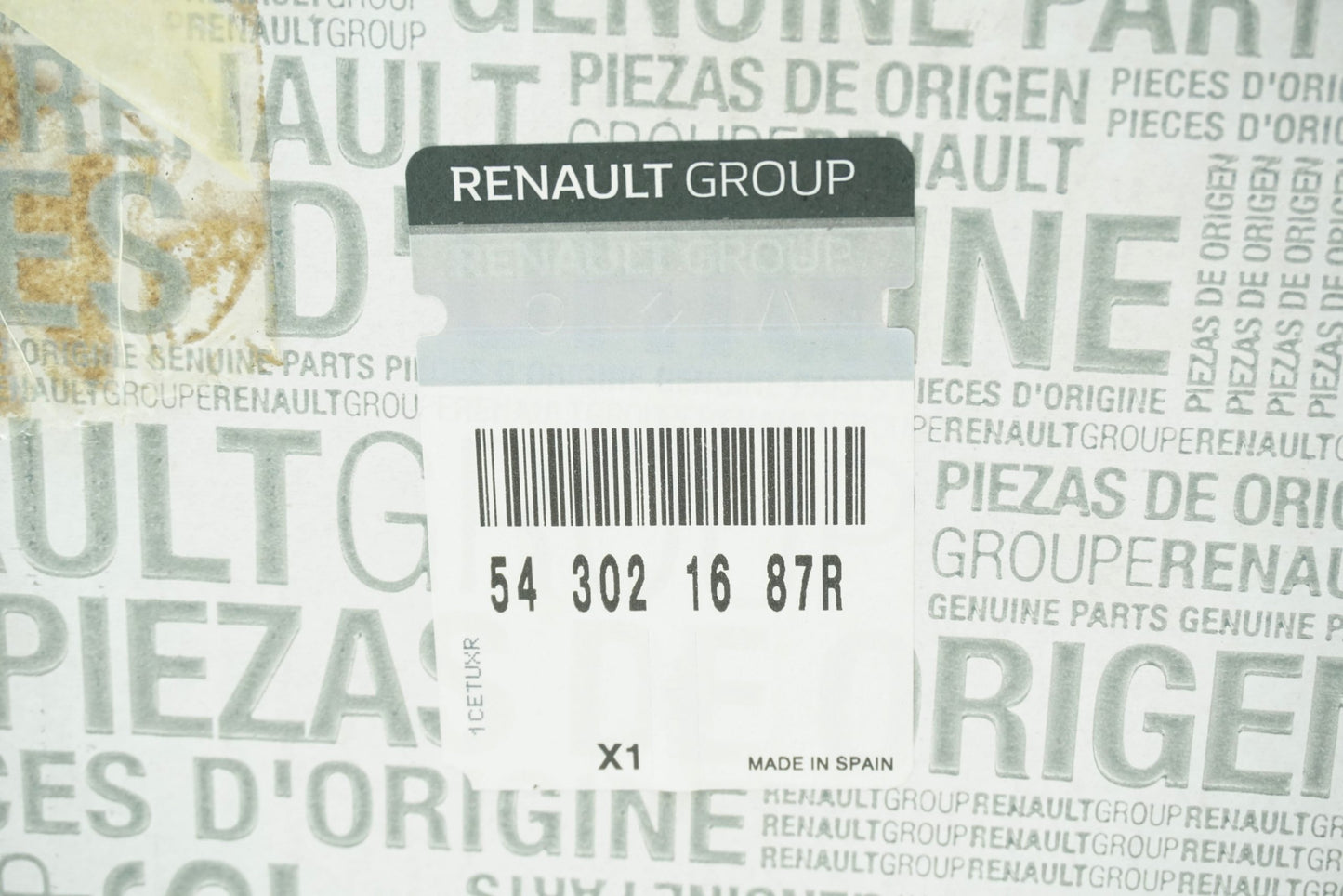 Pièce d'origine Amortisseur avant pour Renault Captur 543021687R