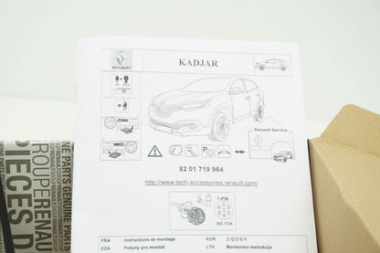Pièce d'origine Faisceau d'attelage 7 broches pour Renault Kadjar 8201719964