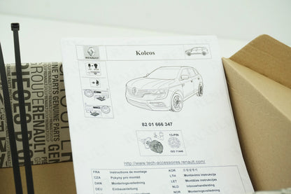 Pièce d'origine Faisceau d'attelage 13 broches pour Renault Koleos II 8201666347
