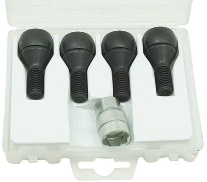 Pièce d'origine Boulons antivol noirs M12x1.5 pour Renault 8201724183