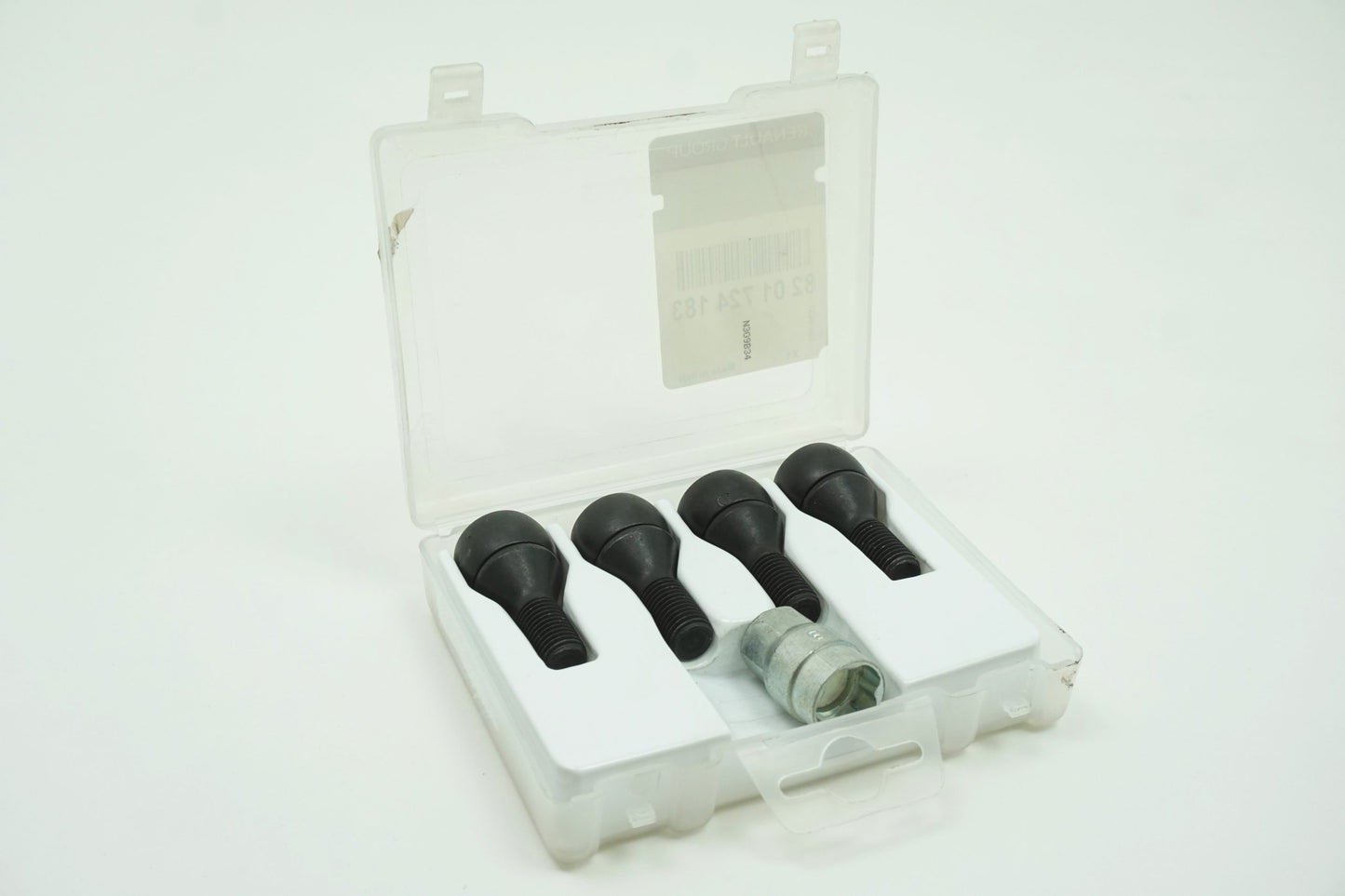 Pièce d'origine Boulons antivol noirs M12x1.5 pour Renault 8201724183