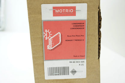 Pièce d'origine Condenseur de climatisation neuf pour Renault Twingo II 8660003445