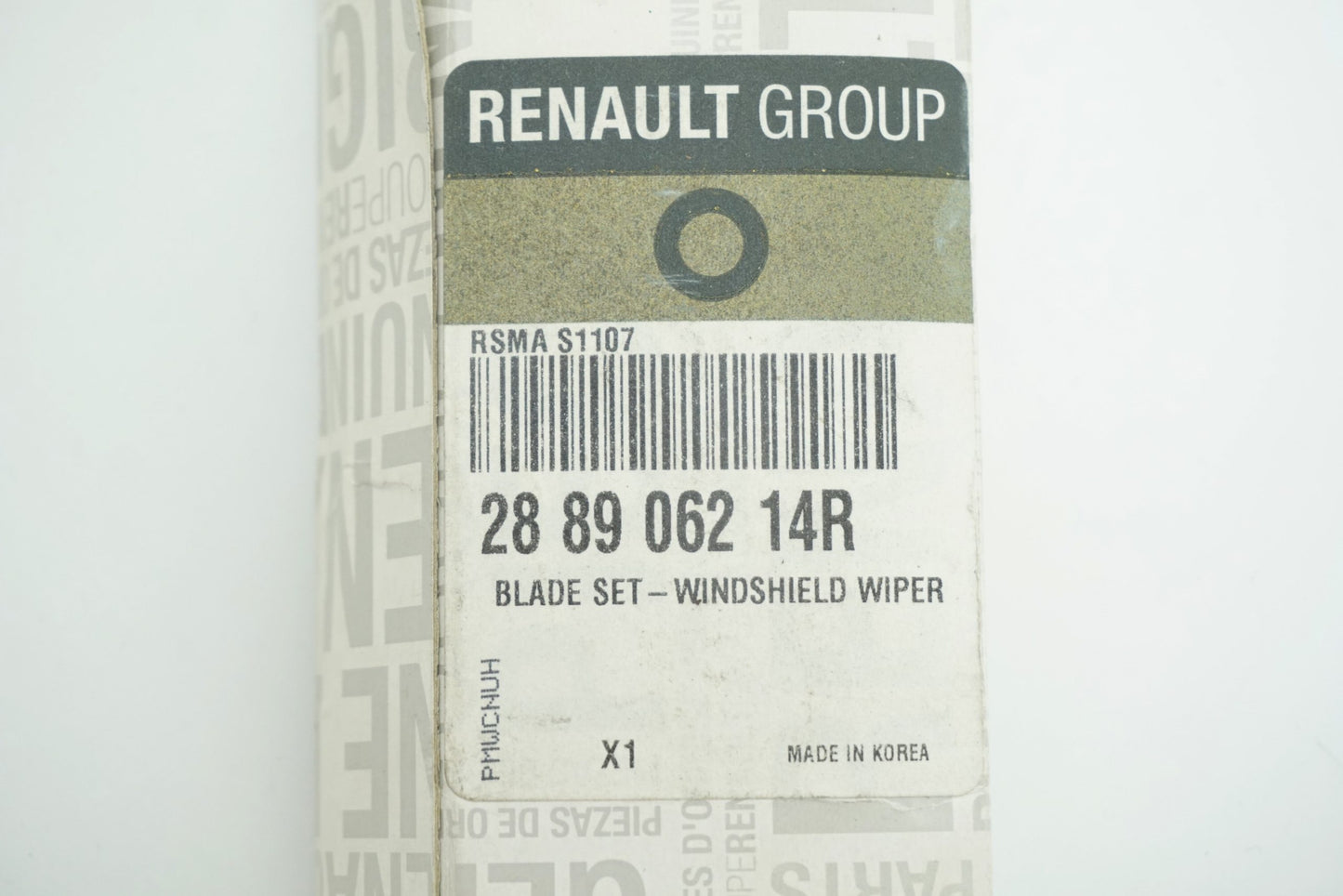 Pièce d'origine Balais d'essuie-glace avant pour Renault Koleos I 288906214R