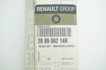 Pièce d'origine Balais d'essuie-glace avant pour Renault Koleos I 288906214R