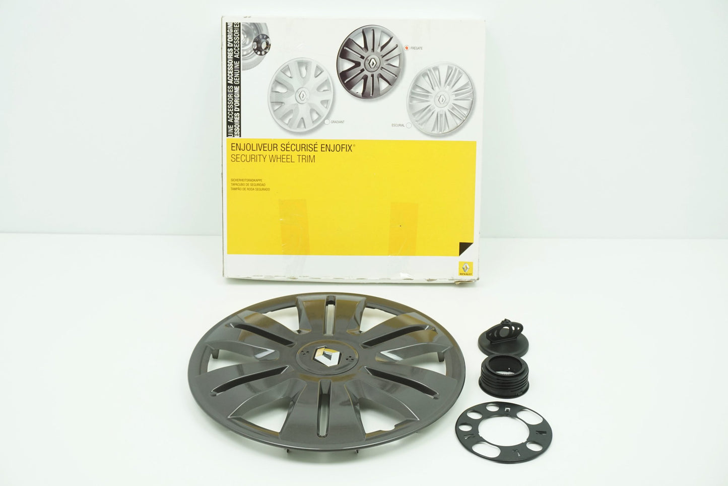 Pièce d'origine Enjoliveur de roue 15 pouces neuf pour Renault 8201359232