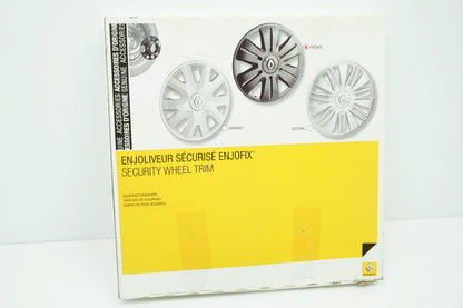 Pièce d'origine Enjoliveur de roue 15 pouces neuf pour Renault 8201359232