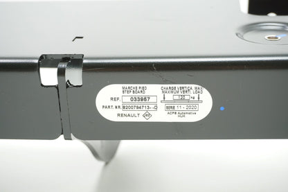 Pièce d'origine Marchepied de pare-chocs arrière pour Renault Master III 8200794713