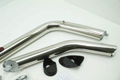 Pièce d'origine Tubes chromés de protection latérale neufs pour Nissan Navara Renault Alaskan 8201708231