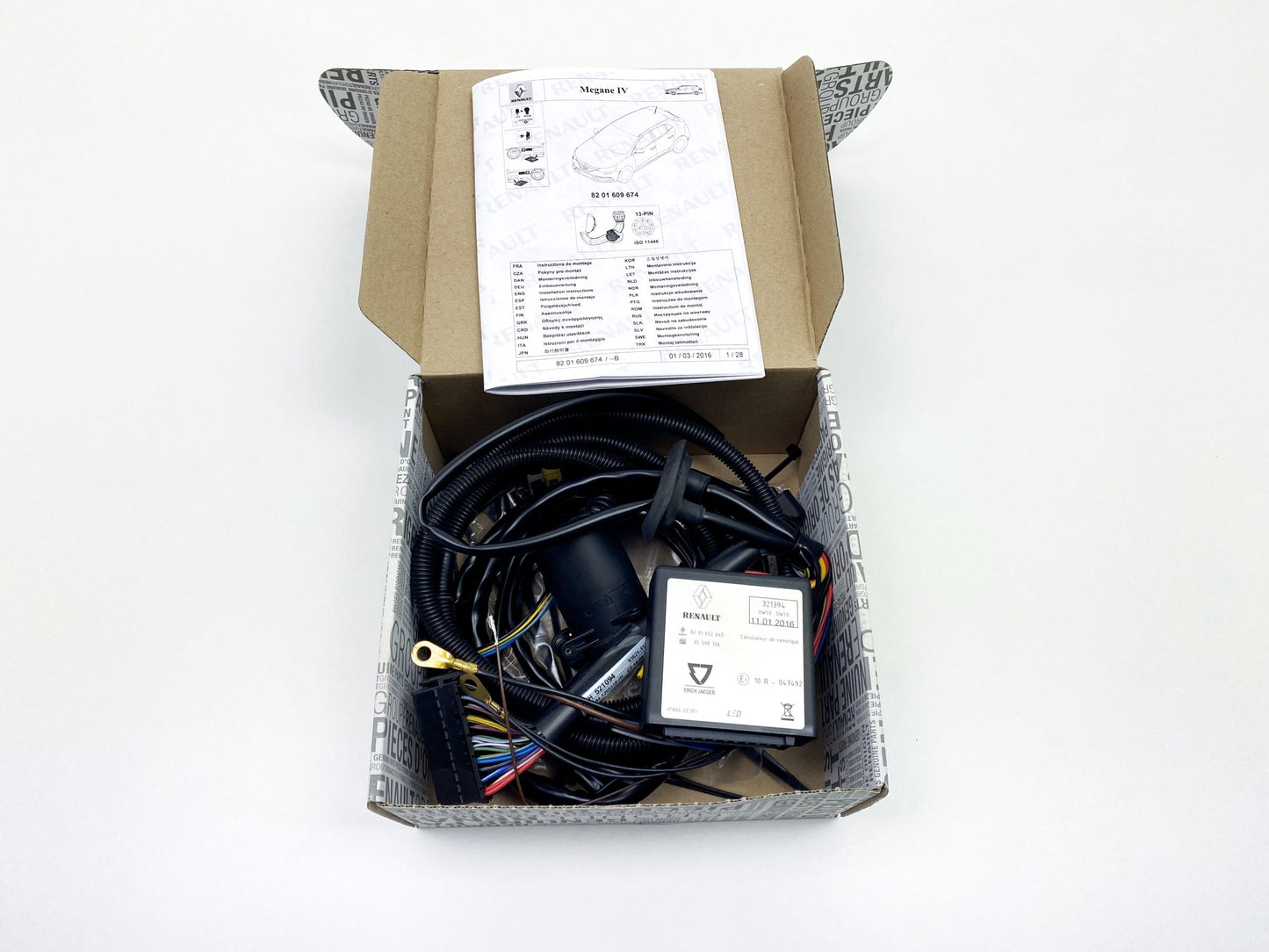Pièce d'origine Faisceau électrique d'attelage neuf pour Renault Bosal 8201609674