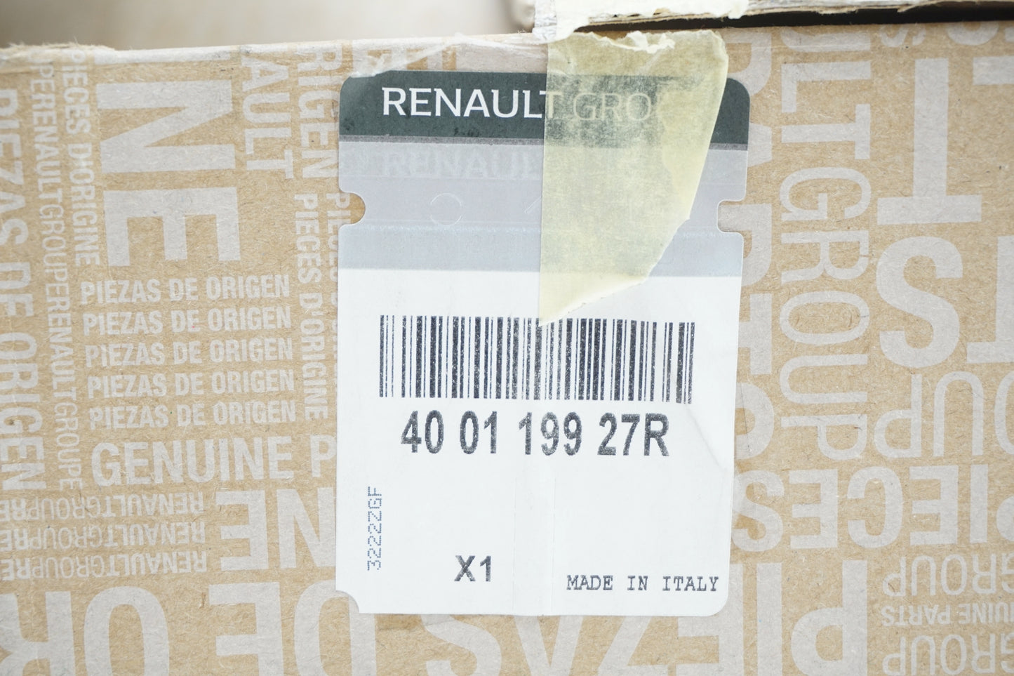 Pièce d'origine Fusée d'essieu avant gauche pour Renault Megane III RS 400119927R