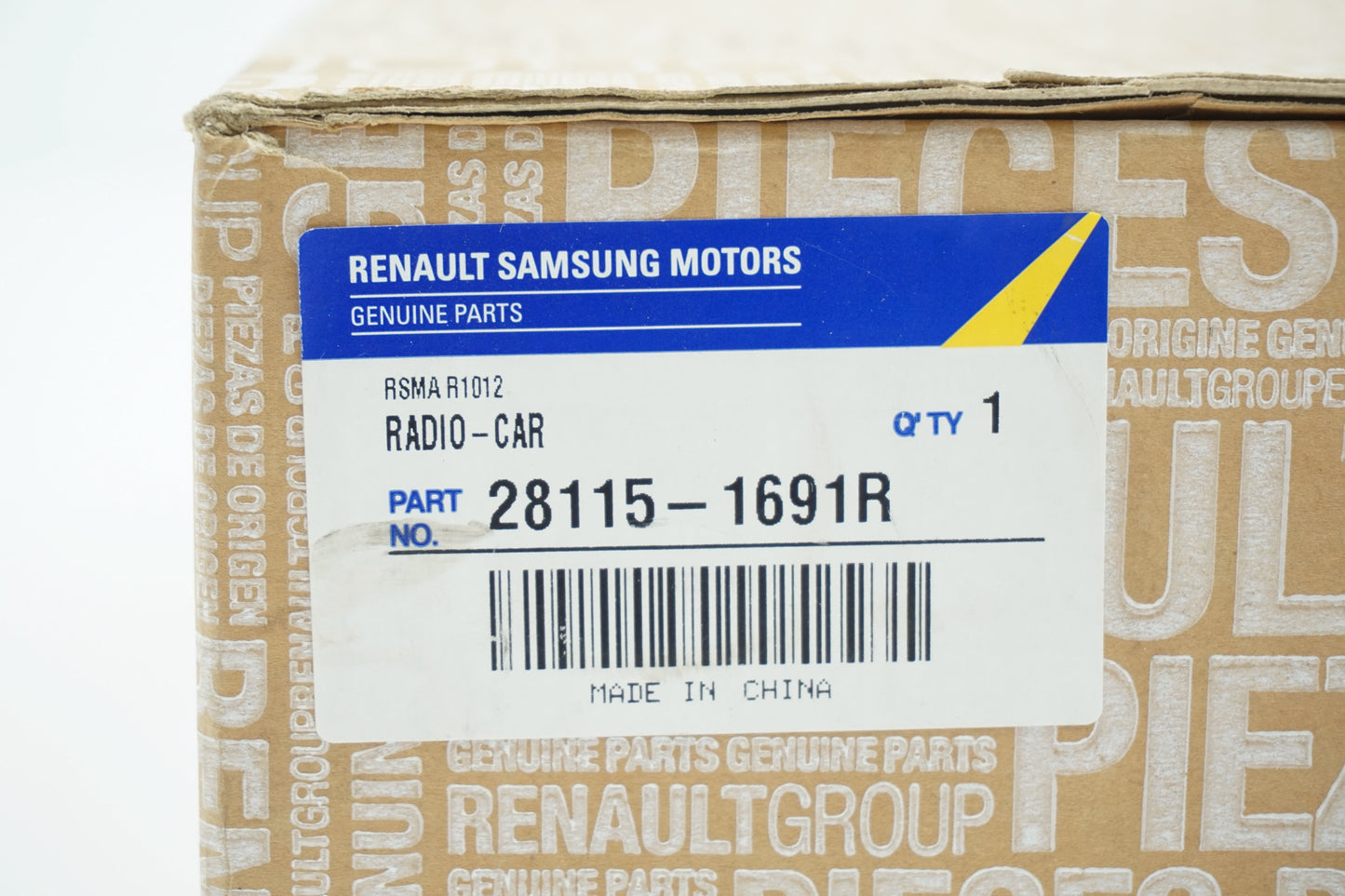 Pièce d'origine Autoradio de navigation pour Renault Kadjar 281151691R