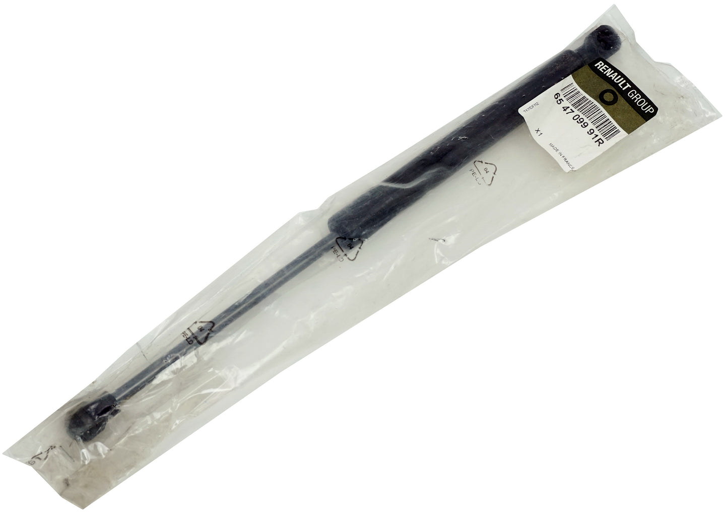 Pièce d'origine Vérin de capot pour Renault Captur 654709991R