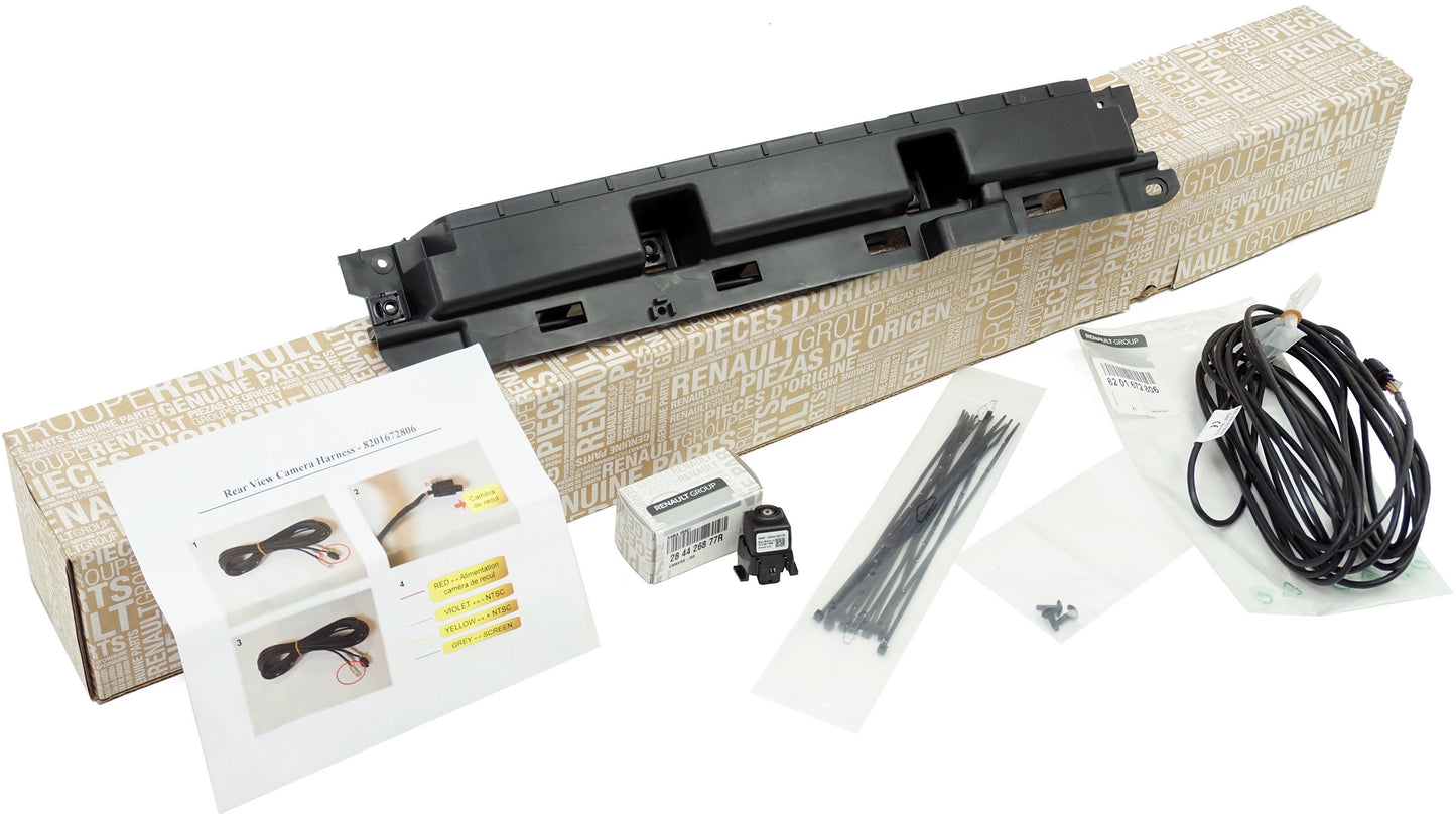 Pièce d'origine Kit caméra de recul pour Renault Koleos II 8201653722