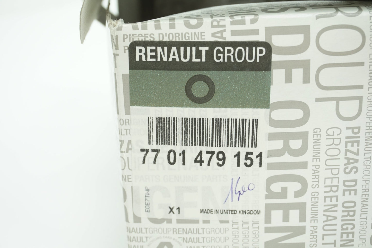 Pièce d'origine Filtre à carburant neuf pour Renault Clio III 7701479151