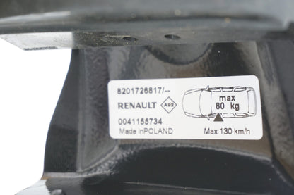 Pièce d'origine Barres de toit transversales pour Renault Captur 8201726817