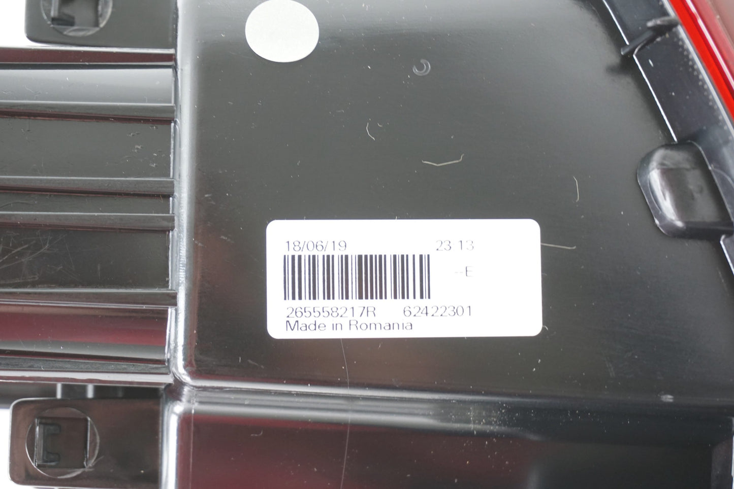Pièce d'origine Feu arrière gauche pour Dacia Duster II 265558217R