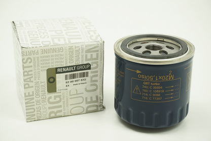 Pièce d'origine Filtre à huile pour Renault 8200007832