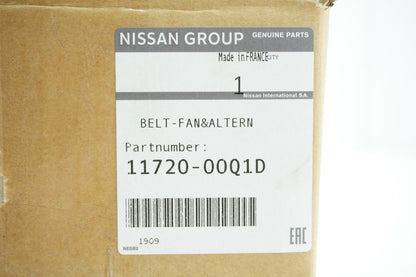 Pièce d'origine Kit de courroie d'accessoires pour Nissan 2.0 11720-00Q1D