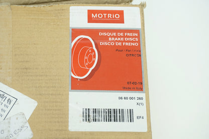 Pièce d'origine Disques de frein pour Citroën Jumper 8660001260