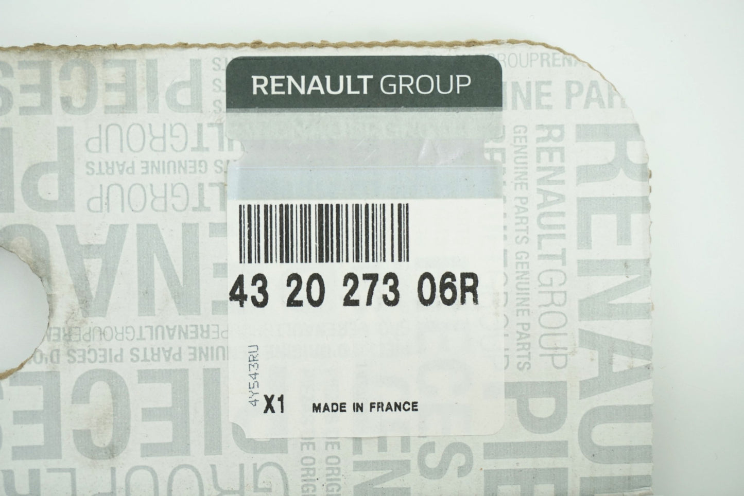 Pièce d'origine Disque de frein arrière pour Renault Espace V 432027306R