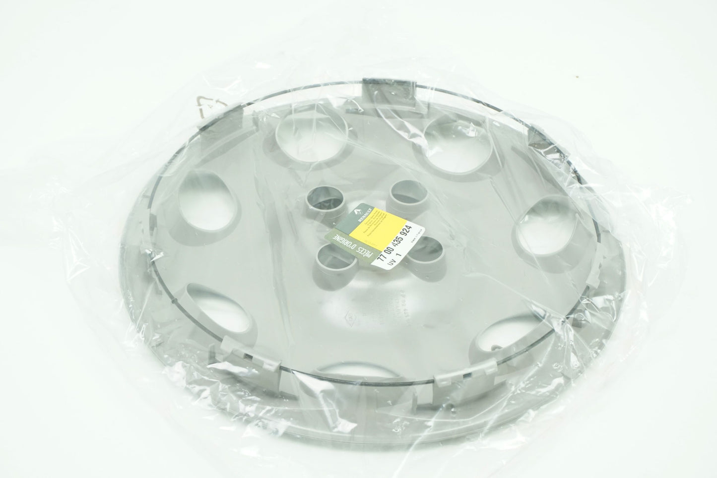 Pièce d'origine Enjoliveur de roue 15 pouces pour Renault 7700435924
