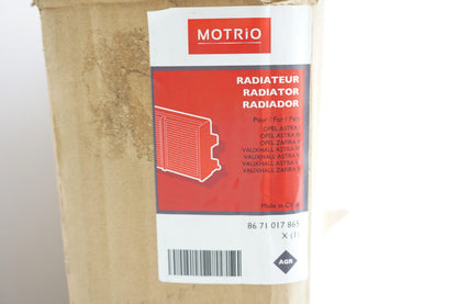 Pièce d'origine Radiateur moteur pour Opel Astra H Zafira B 8671017865