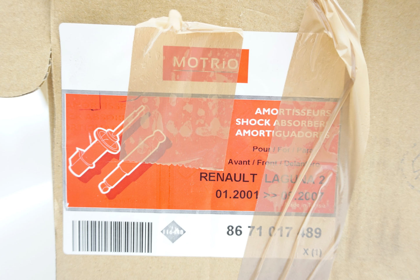 Pièce d'origine Amortisseur avant pour Renault Laguna II 8671017489