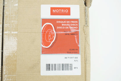 Pièce d'origine Disques de frein pour Opel Meriva Corsa Combo 8671017406