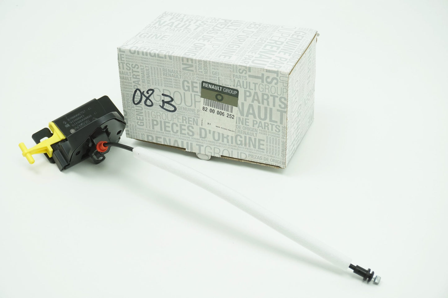 Pièce d'origine Mécanisme de serrure de porte droit pour Renault Trafic II 8200006252