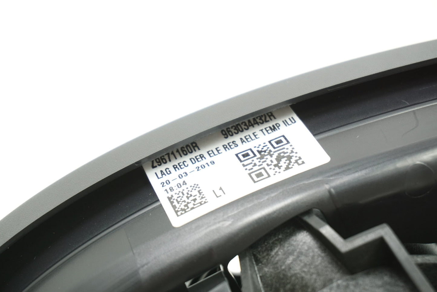 Pièce d'origine Rétroviseur extérieur droit pour Renault Talisman 963034432R