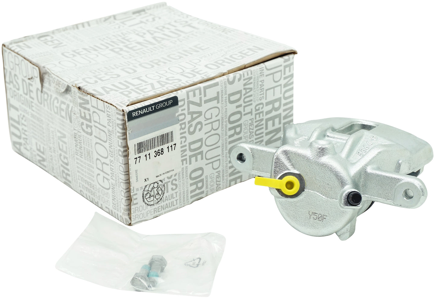 Pièce d'origine Étrier de frein avant droit pour Renault Dacia 7711368117