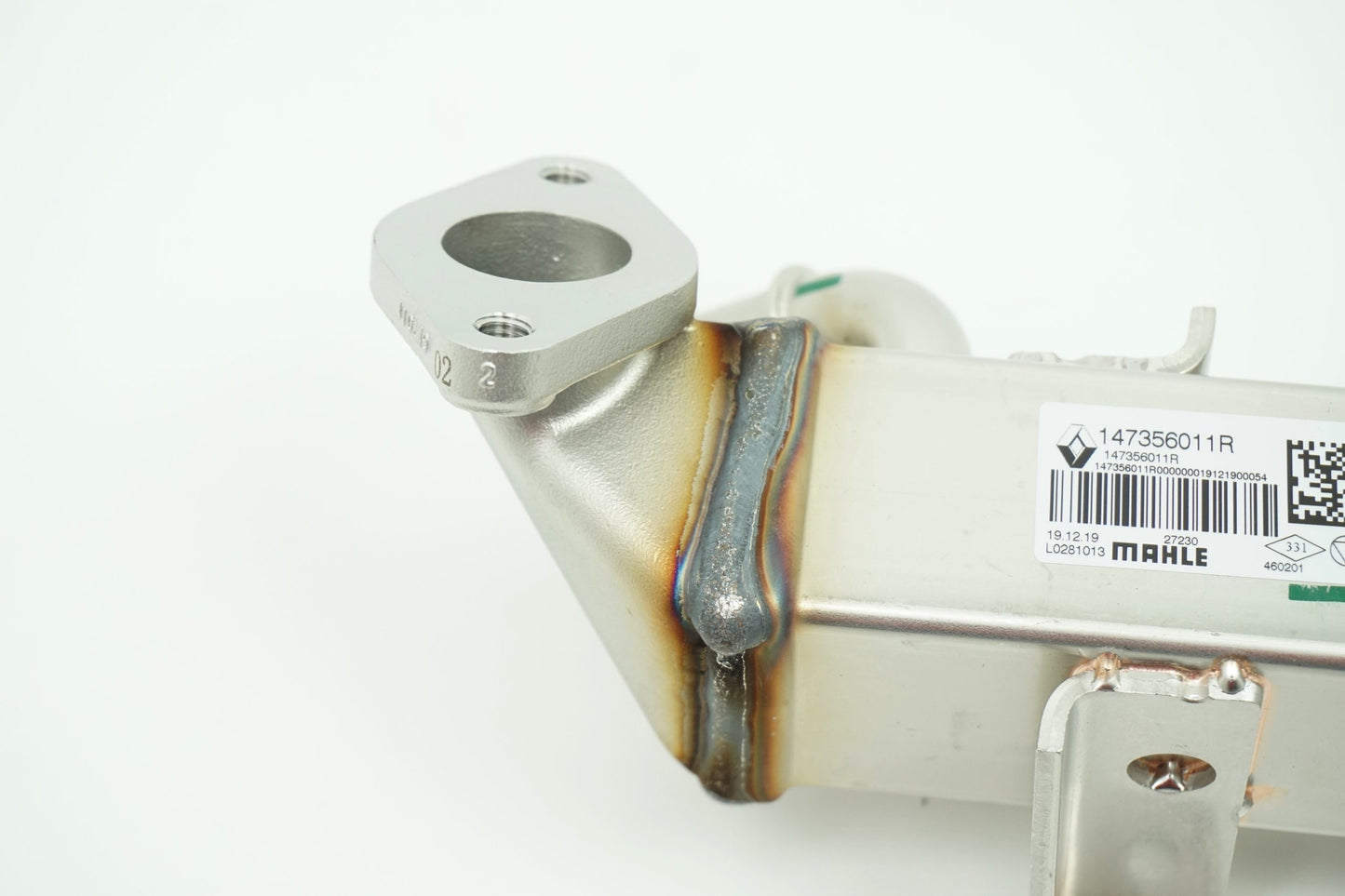 Pièce d'origine Refroidisseur de gaz d'échappement EGR pour Renault Trafic II 147356011R