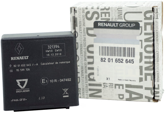 Pièce d'origine Module d'attelage pour Renault 8201652645