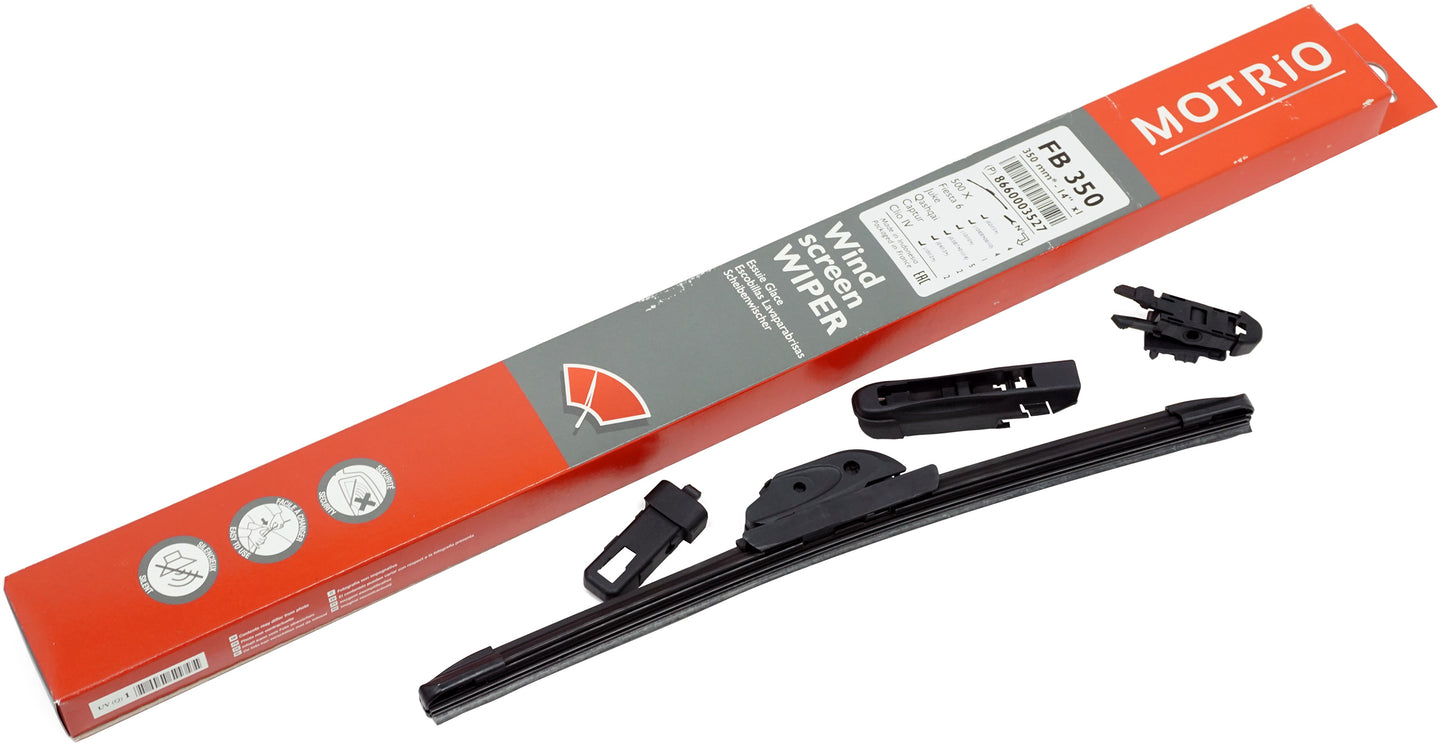 Pièce d'origine Balai d'essuie-glace 350 mm pour Ford VW Renault Nissan 8660003527