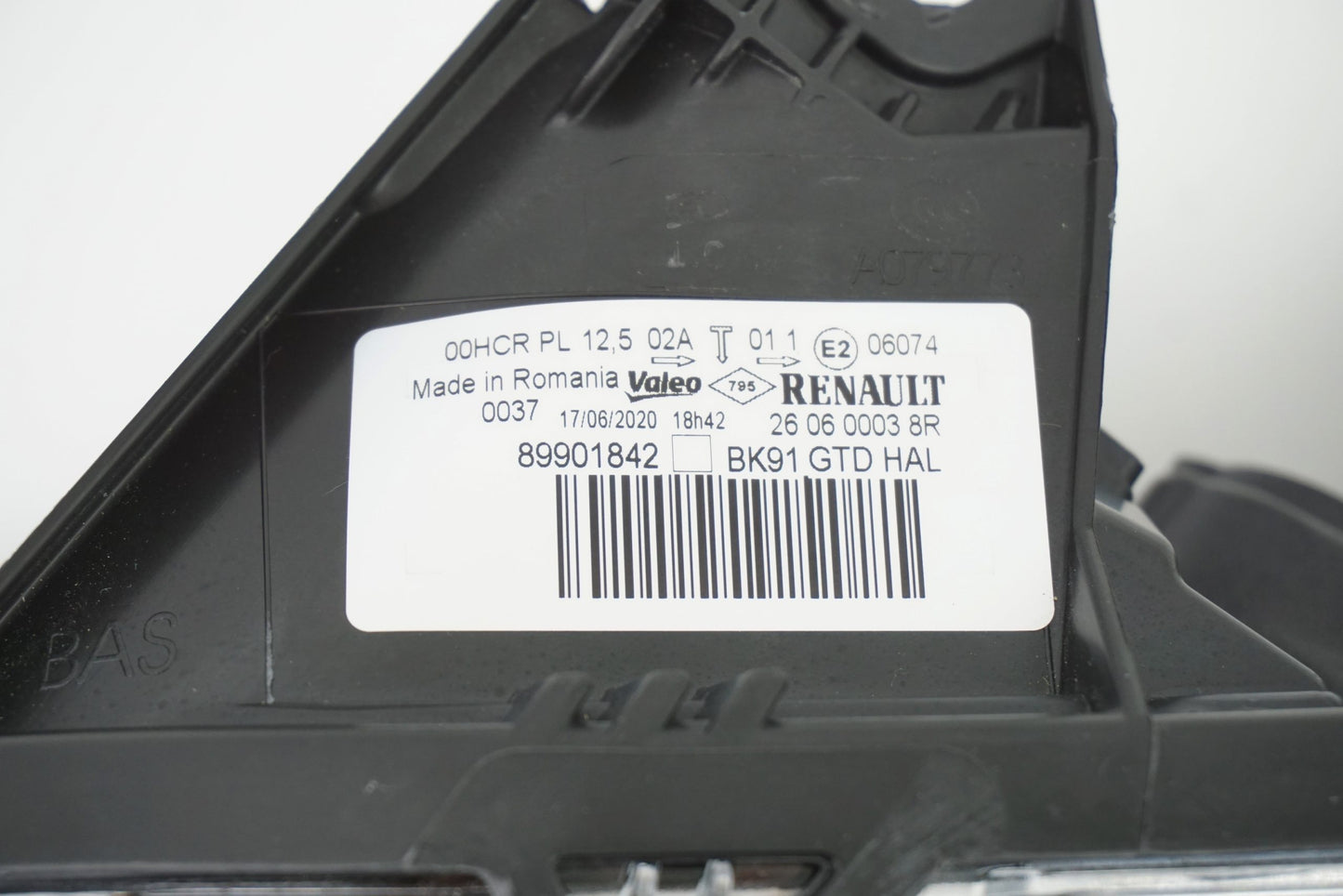 Pièce d'origine Phare gauche pour Renault Laguna III 260600074R