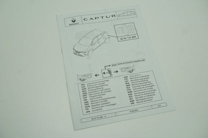 Pièce d'origine Tapis de coffre EasyFlex pour Renault Captur II 8201731009