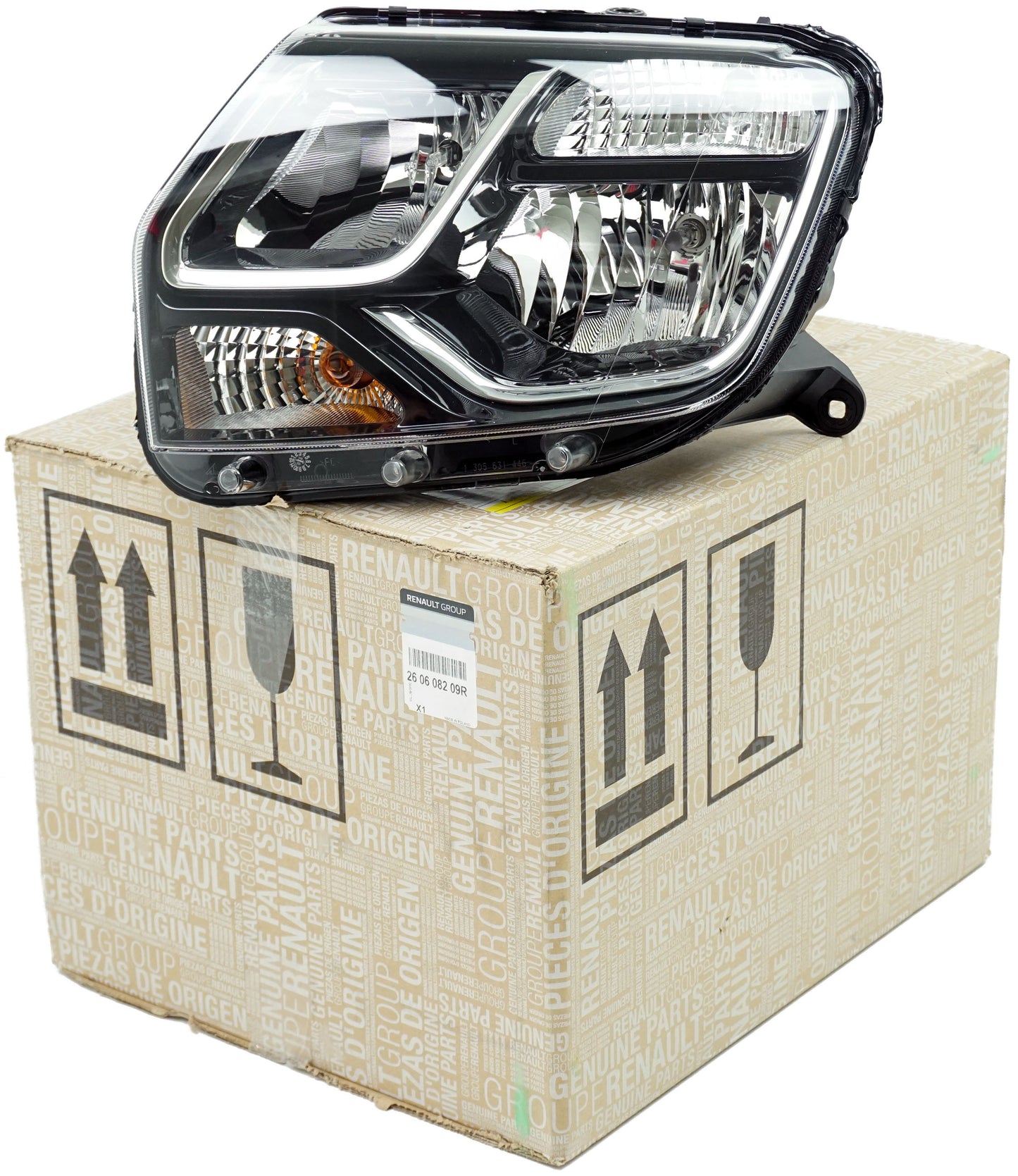 Pièce d'origine Phare gauche pour Dacia Duster phase 2 260608209R