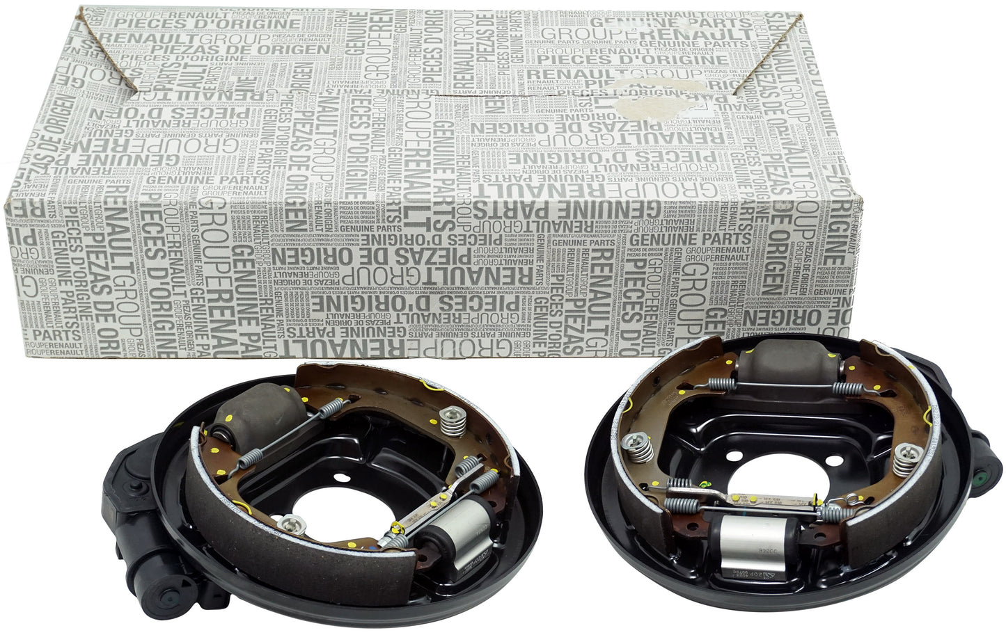 Pièce d'origine Jeu de mâchoires de frein arrière pour Renault 440202395R