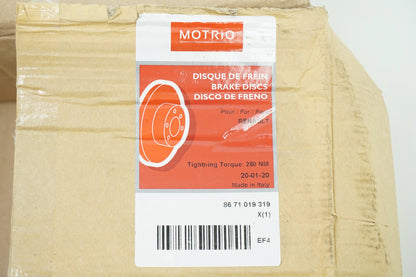 Pièce d'origine Disque de frein arrière pour Renault Vel Satis 8671019319