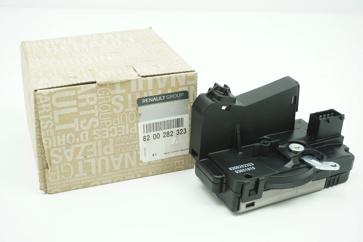 Pièce d'origine Serrure de porte avec mécanisme de verrouillage arrière gauche pour Renault Trafic II 8200282323