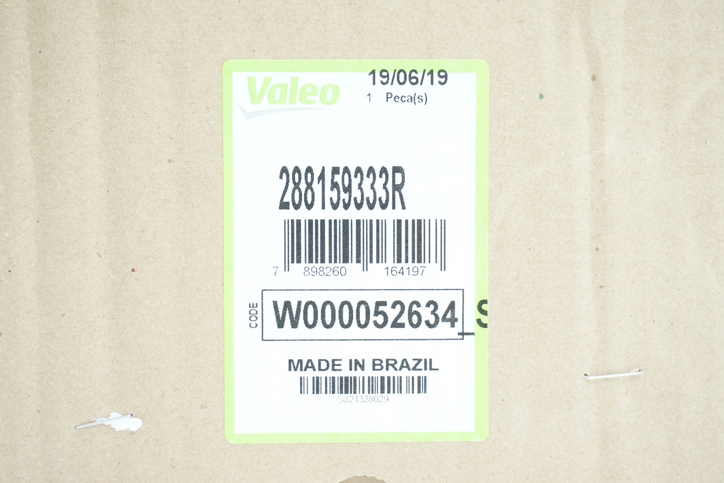Pièce d'origine Moteur d'essuie-glace avant pour Dacia Logan Sandero 288159333R