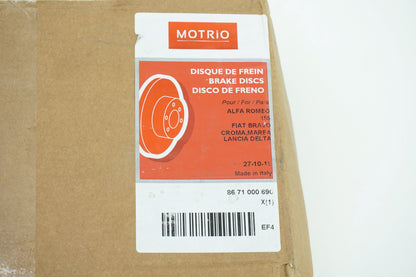 Pièce d'origine Disques de frein avant pour Fiat Doblo Bravo Croma 8671000690