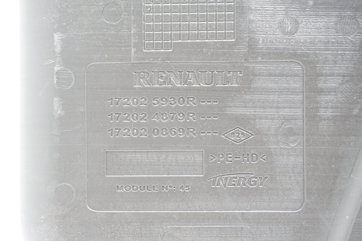 Pièce d'origine Réservoir de carburant 100 litres pour Renault Master III 172033013R