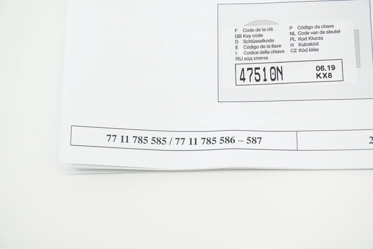 Pièce d'origine Coffre de toit 380 L pour Renault 7711785585