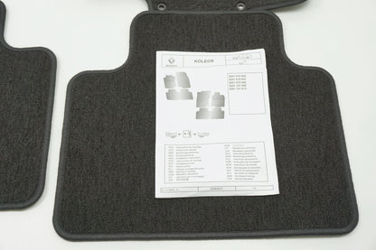 Pièce d'origine Tapis de sol en velours pour Renault Koleos II 8201701868