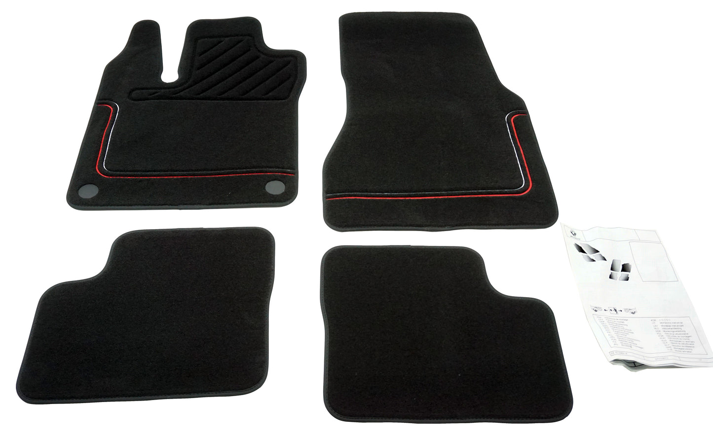 Pièce d'origine Tapis de sol en velours pour Renault Twingo III 8201721137