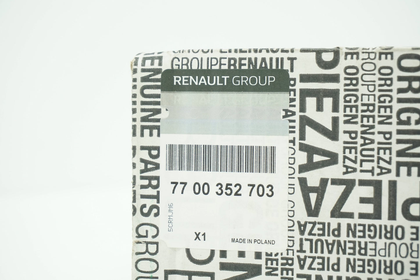 Pièce d'origine Feu arrière droit pour Renault Master II 7700352703