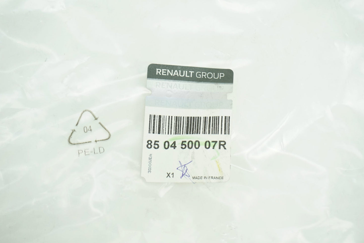 Pièce d'origine Guide de pare-chocs arrière gauche pour Renault Scenic III 850450007R